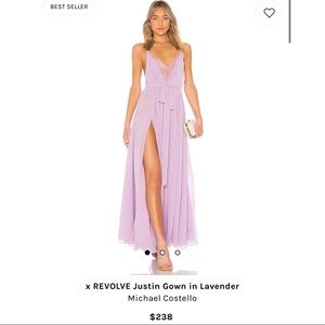Brand New Lavender Revolve Dress